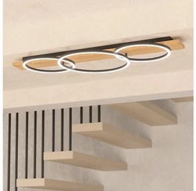 Eglo 99468 - BOYAL LED mennyezeti lámpa 2x12W, 230V, távirányítóval