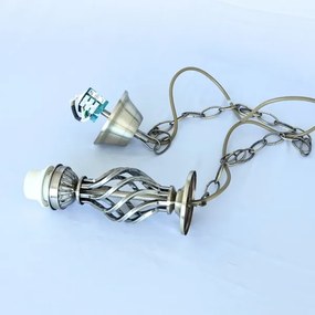 Brilagi - NOSTALGIA láncos csillár 1xE27/60W/230V