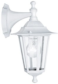 Eglo 22462 Laterna 5 kültéri fali lámpa, fehér, E27 foglalattal, max. 1x60W, IP44