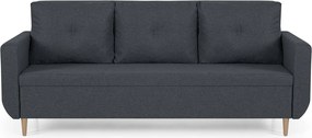 DORIS Háromszemélyes kinyitható kanapé Szürke