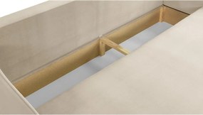 GALA Háromszemélyes kinyitható kanapé Barna