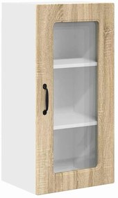 Fali konyhaszekrény Sonoma tölgy 40 x 31 x 80 cm Faanyag