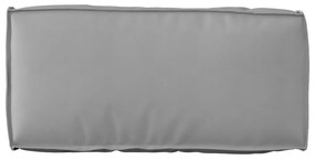Raklap párna háttámlához Szürke 80 x 40 x 12 cm Oxford szövet