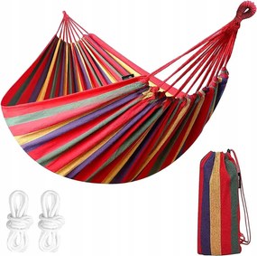 Erős Kerti Függőágy 1 Személyes Hinta Napozóágy Huzat 200x70 CM