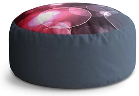 Circle zsámoly buborék absztrakció, rózsaszín