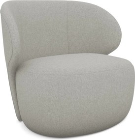 Világosszürke fotel Kama – Makamii