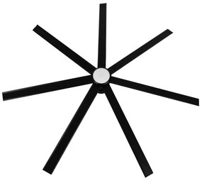 Lucci air 21610949 - Mennyezeti ventilátor ATLANTA 1xGX53/12W/230V fekete + távirányító