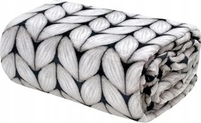 Koc Sweter puha mikroflanel Grafit színű 150 x 200 [cm]