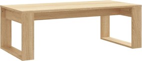 vidaXL sonoma tölgy színű szerelt fa dohányzóasztal 102 x 50 x 35 cm