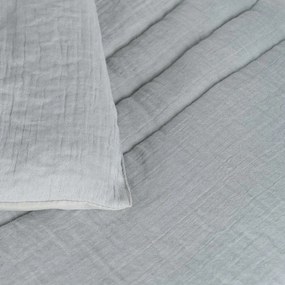 Szürkészöld steppelt ágytakaró 230x260 cm – Ixia