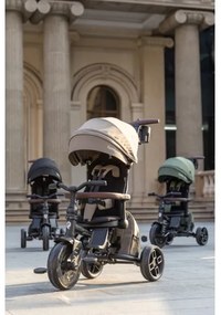 QPlay - Gyermek tricikli 7 az 1-ben COMFO MAX barna