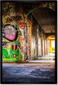 Poszterek keretben 40x60 Grafiti falikép