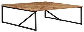 Tömör akácfa dohányzóasztal 110 x 110 x 36 cm