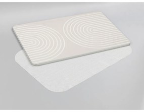 Bézs kovaföld fürdőszobai kilépő 39x60 cm Nazca – Wenko