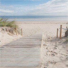 Fali fotótapéta előszoba konyhához Fa járda 250x250 Ragasztó