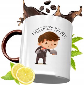 Bordó Bögre Pincérnek Születésnapra Ajándék fényképes nyomtatással