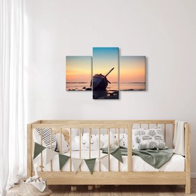Kép - Hajótörést szenvedett hajó (90x60 cm)