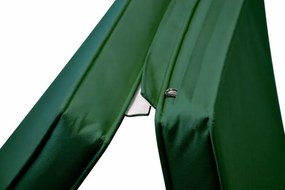 DIVERO Párna nyugágyhoz DIVERO 188 cm sötét zöld