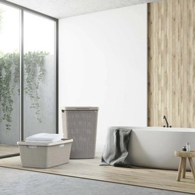 Curver Tiszta ruhákhoz való kosár Jute 46 l, taupe