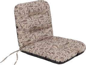 Összecsukható kerti párna napozóágyhoz vagy székhez vízálló 95x50