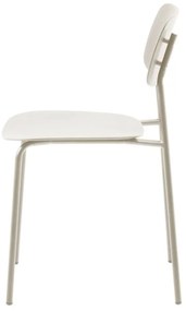 Fehér étkezőszék szett 2 db-os Kirkland – Unique Furniture