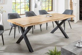 MARCUS design tölgy hatású étkezőasztal - 160/180/200cm