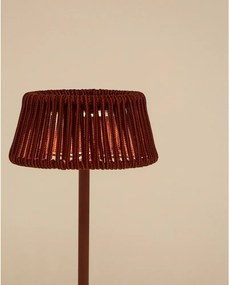 Napelemes LED asztali-hordozható kültéri lámpa ø 11 cm Aldet – Kave Home