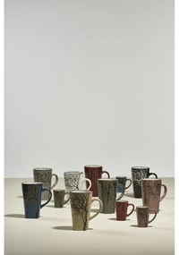 Világos rózsaszín agyagkerámia eszpresszó bögre szett 4 db-os 100 ml Hela – Villa Collection