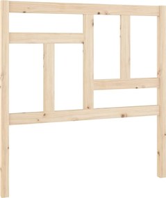 vidaXL tömör fenyőfa ágyfejtámla 80,5 x 4 x 100 cm