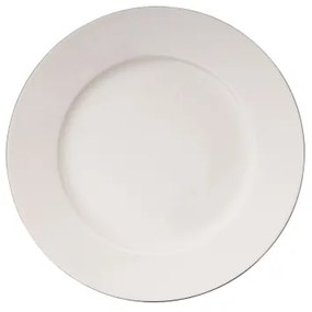 18 darabos étkészlet fehér/ezüst/porcelán