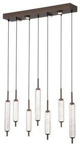 Searchlight 76210-7CL - CATTAIL LED dimmelhető kábeles függeszték LED/33W/230V