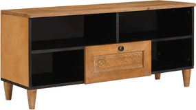 vidaXL TV egységek fiókkal Világos Barna 105 x 33 x 46 cm Faanyag