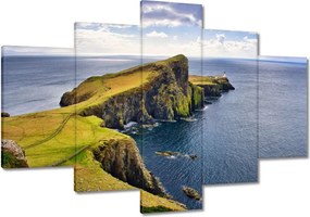 Festmények 120x80 Világítótorony Tengerparti kilátás