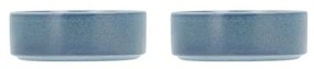 Fjord 2 db-os kék porcelán tálka szett, ø 10,1 cm - Villa Collection
