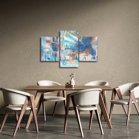 Kép - lovaglásra született, kék tónusok (90x60 cm)