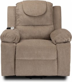 FENIX elektromos masszázsfotel felállás segítő funkcióval bézs