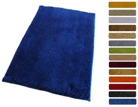 Fürdőszoba-szőnyeg COTTON Kék - Kék / 50 x 80 cm