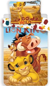 Disney Az Oroszlánkirály Pride Lands Trio ágyneműhuzat 140×200cm, 70×90 cm