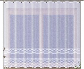 Mg Függöny jacquard 628/147 Fehér 200x180cm kész M szalaggal