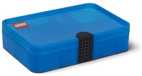Tárolódoboz, rekeszes, LEGO, kék (L40840800)