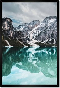 Poszterek keretben 40x60 Fa házikó a hegyekben