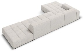 Világosszürke sarokkanapé (bal oldali) Chicago – Cosmopolitan Design