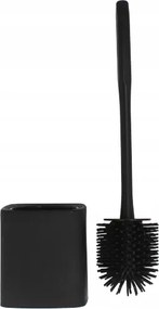Wc kefe szilikon Easyform tartóval Fekete 34,8 cm