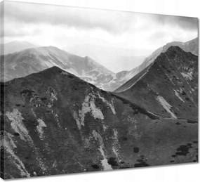 Vászonkép 50x40 Tátra Lengyel hegyek Kilátás