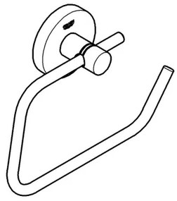GROHE 41200DC0 - START WC-papírtartó, rozsdamentes acél