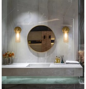 Searchlight 29981SB - IMPERIAL fali lámpa 1xG9/7W/230V, sárgaréz kivitel