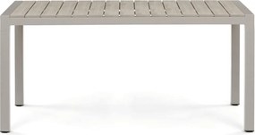 Kerti asztal 162x90 cm, alumínium, polywood, bézs, AZT-S1514 CRM