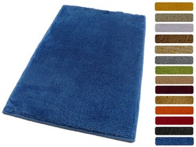 Fürdőszoba-szőnyeg UNI COLOR Kék - Kék / 50 x 80 cm