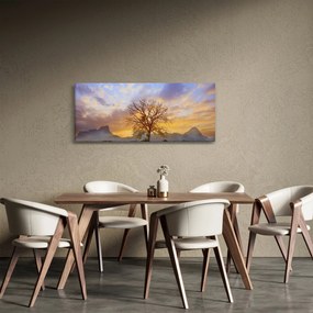 Kép - Táj napraforgóval (120x50 cm)