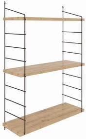 ARMONI fali polc 85x72 cm bézs/barna